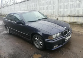 Дефлекторы окон (ветровики) BMW 3 Sd (E36) 1990-1998 (БМВ Е36) Кобра Тюнинг