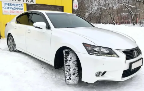 Дефлекторы окон (ветровики) Lexus GS IV 2012  Кобра Тюнинг